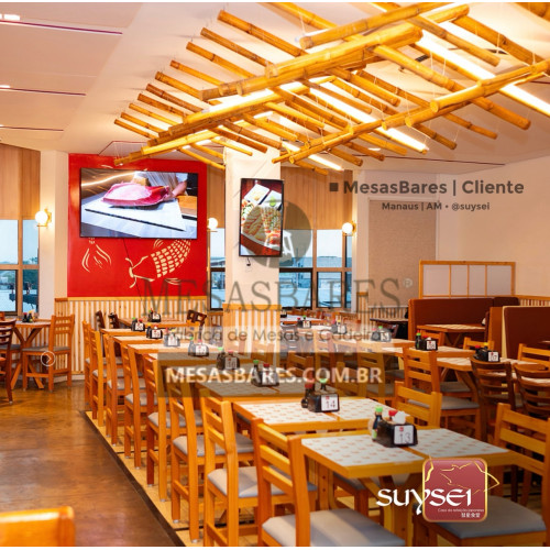 MesasBares | Cliente -  Suysei Restaurante Japonês - Manaus - AM